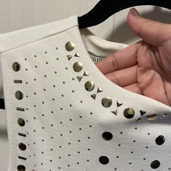 Brand new with tag white embellished Guess dress size XS - Picture 3 of 6